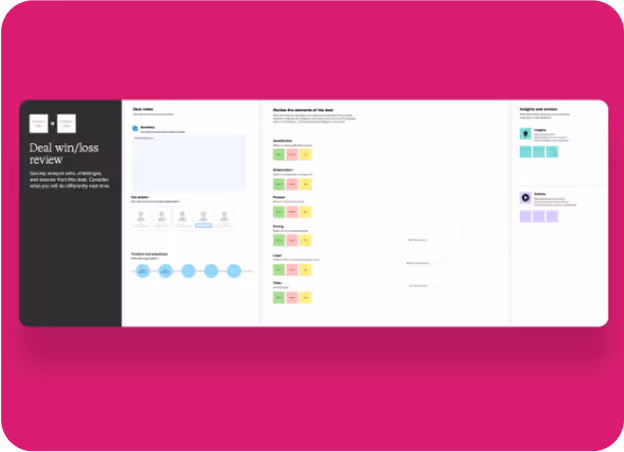 Win/Loss Analysis Template