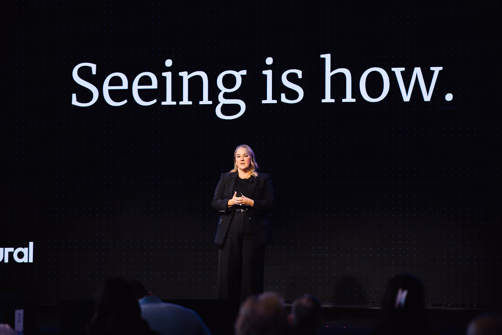 Mural CEO Leigh-Margaret Stull at the Mural Executive Symposium