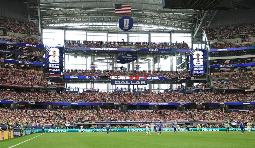 DALLAS · STADIUM BRANDING IN SITU