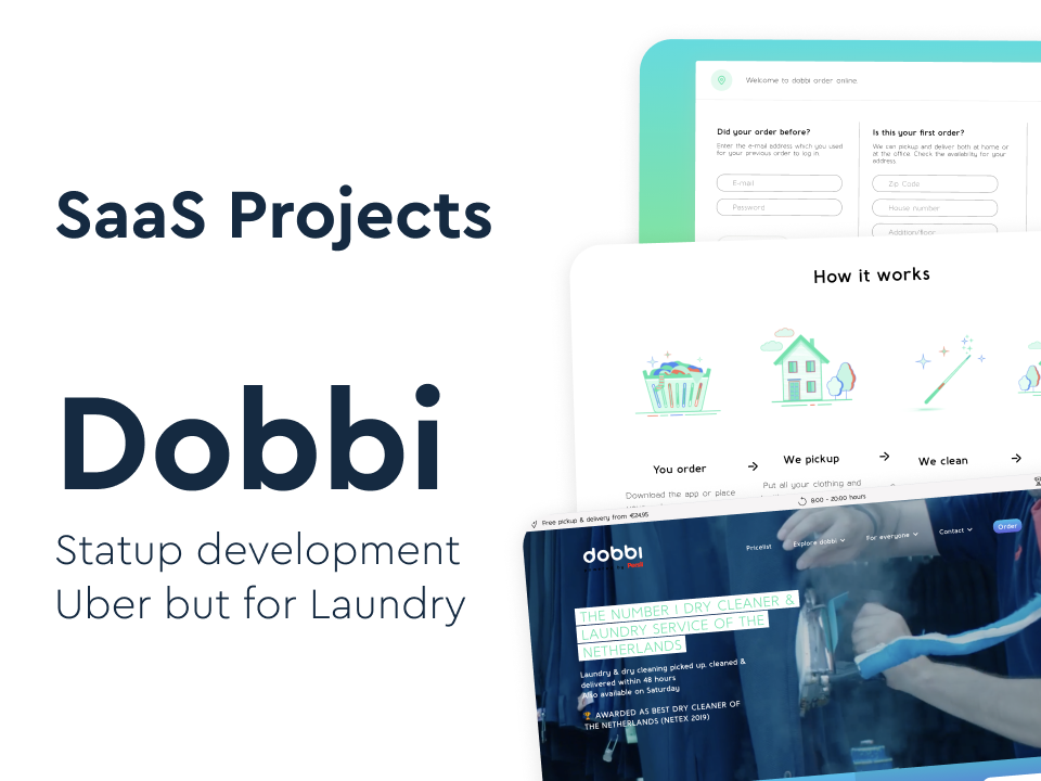 How we helped to launch the Laundry SaaS Startup