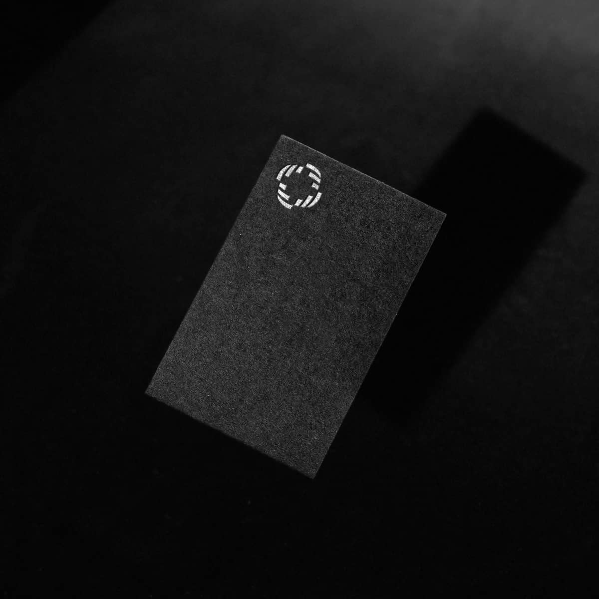 Kronstadt AM business card on black background
