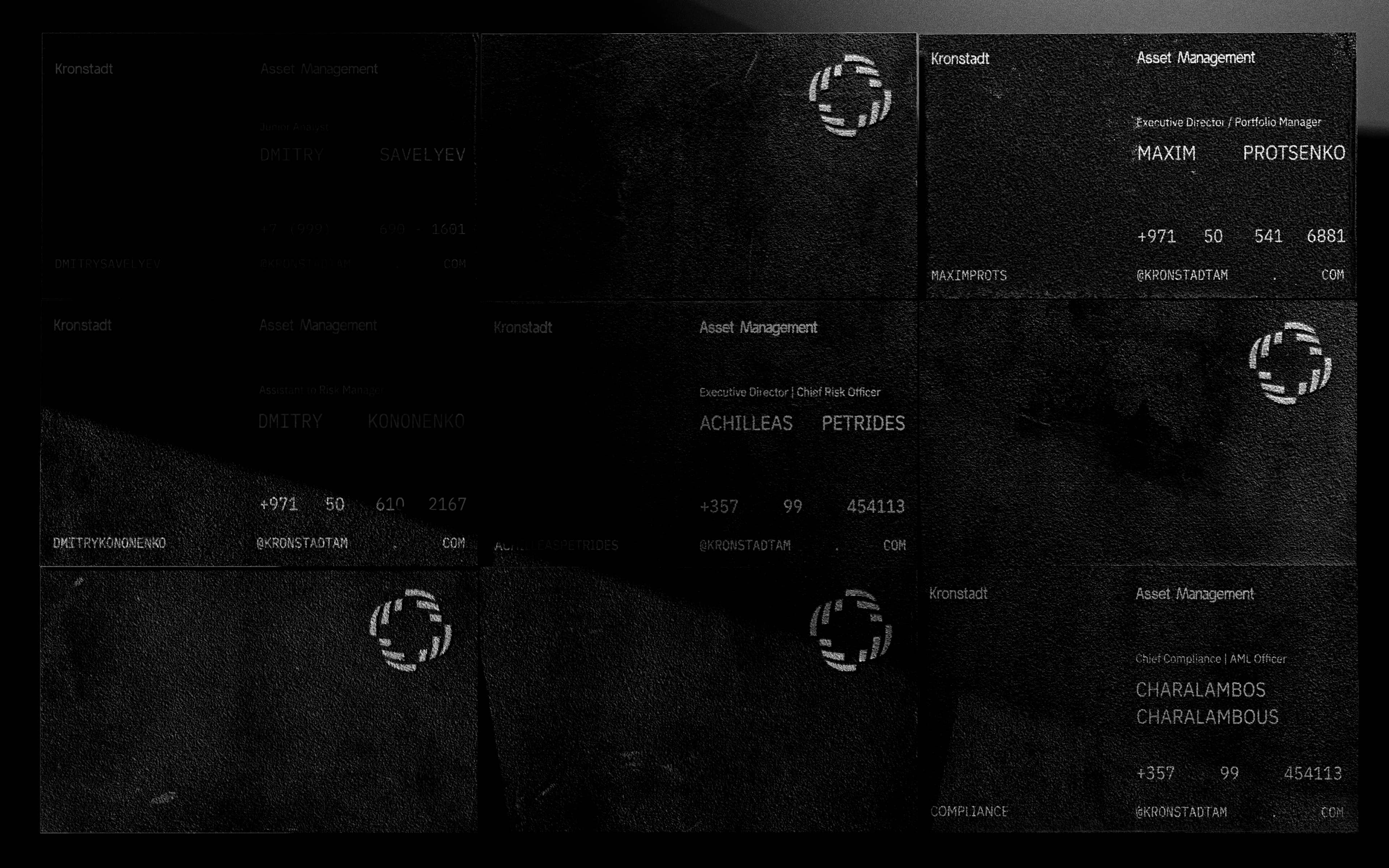 Kronstadt AM business cards photo