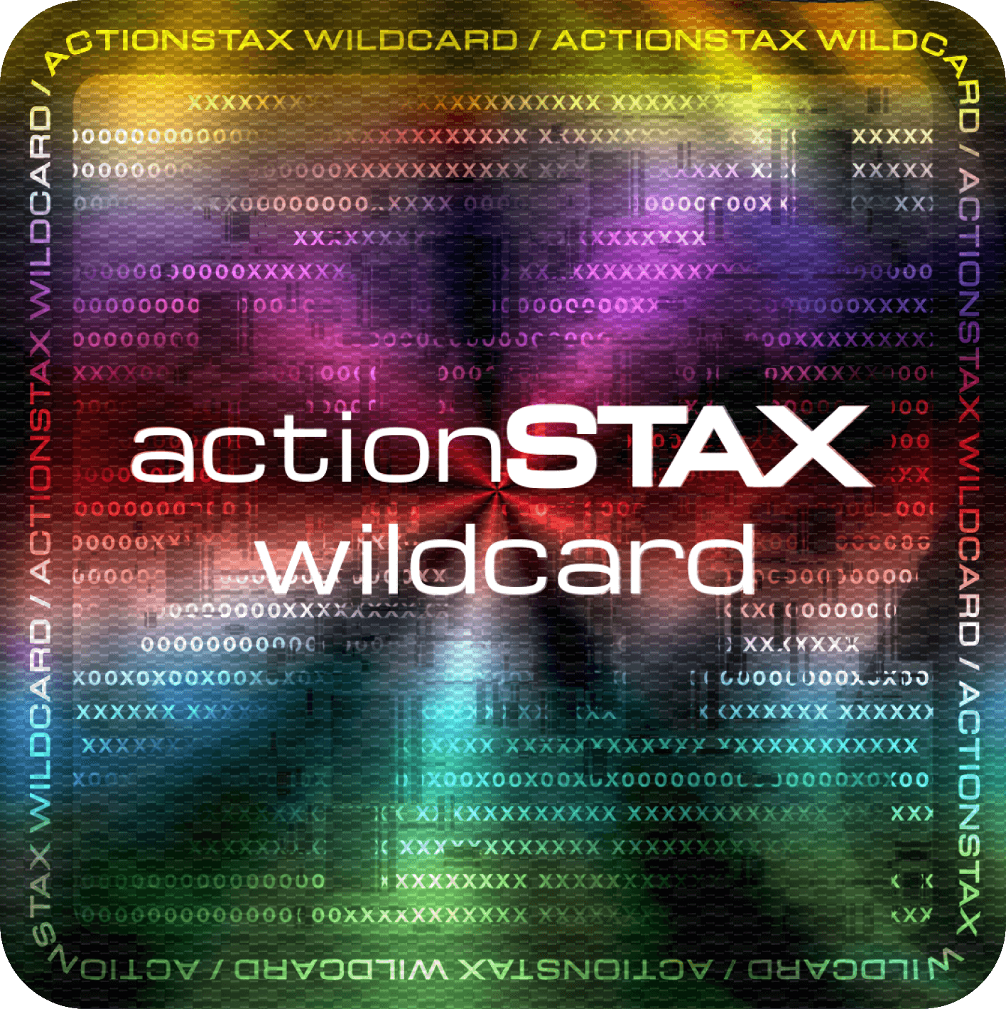 actionSTAX wildcard NFT artwork