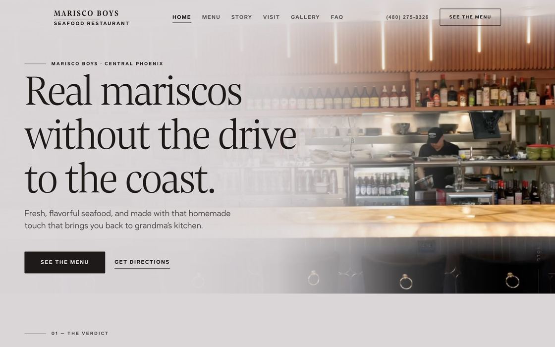 Marisco Boys website