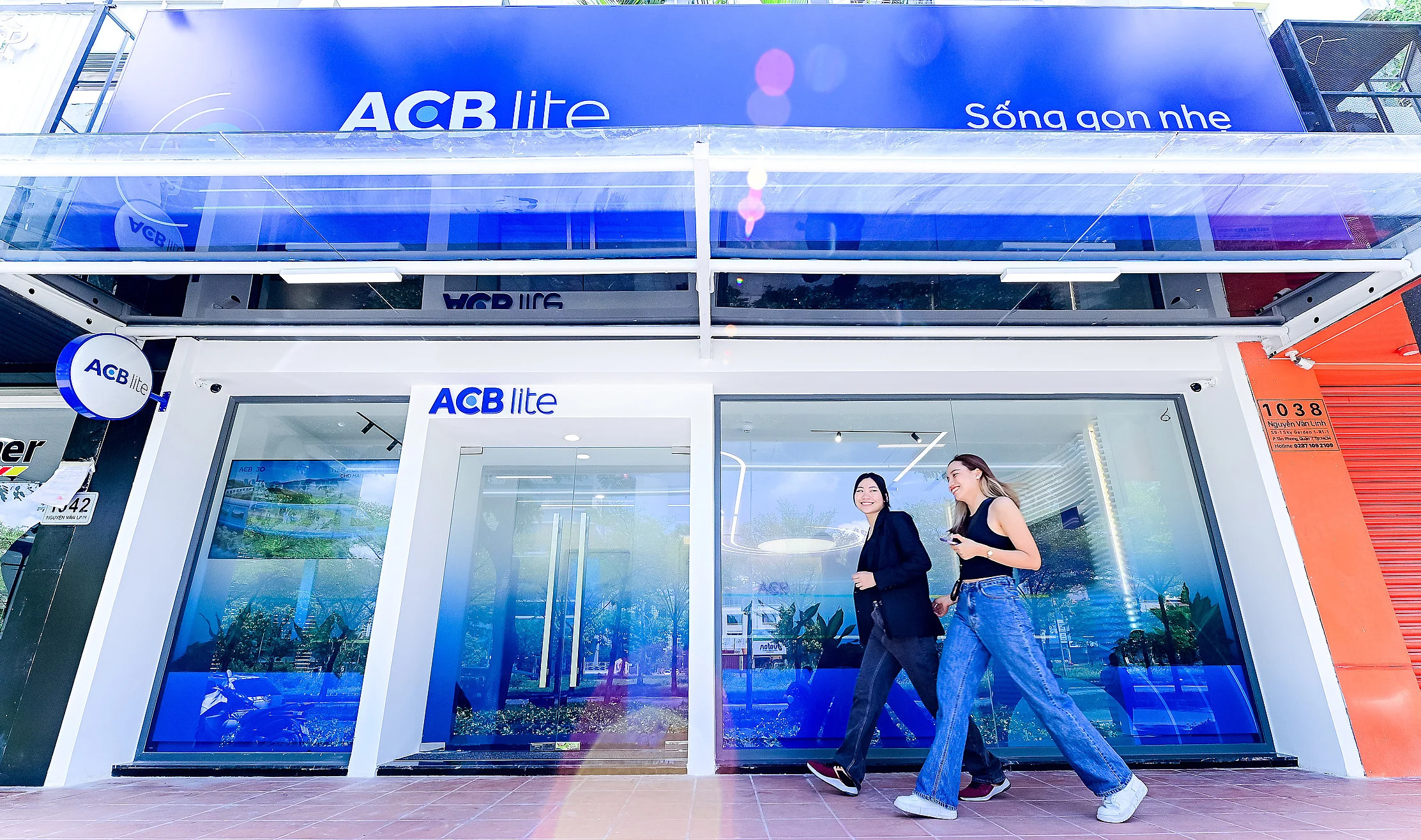 booth mở thẻ ACB litebank