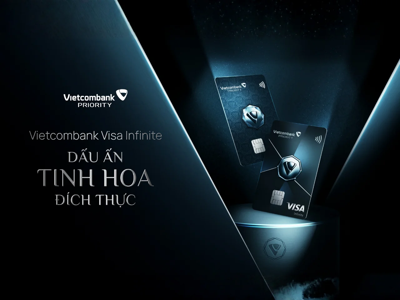 Thẻ đen Vietcombank Visa Infinite
