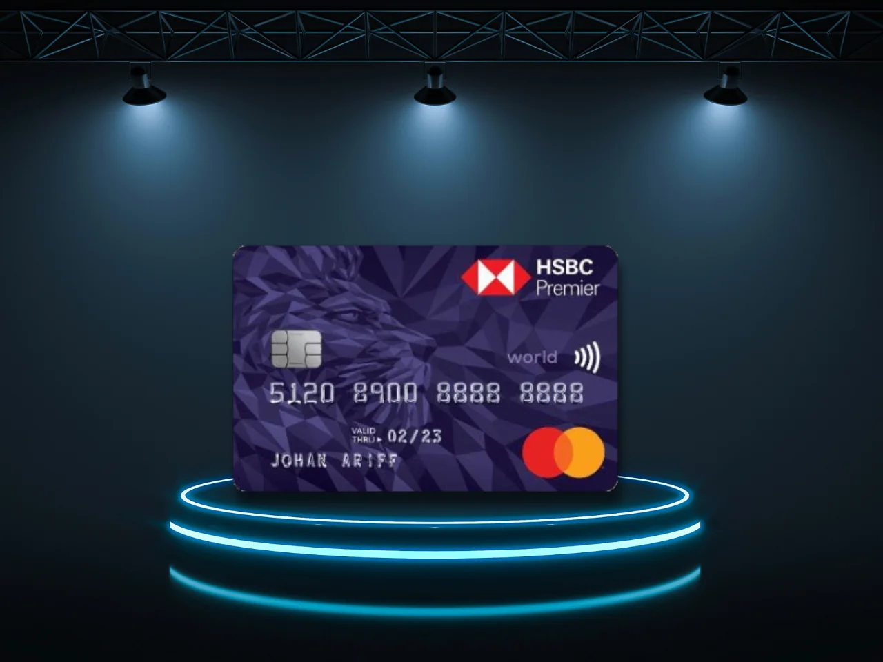 Thẻ đen HSBC Premier World Mastercard