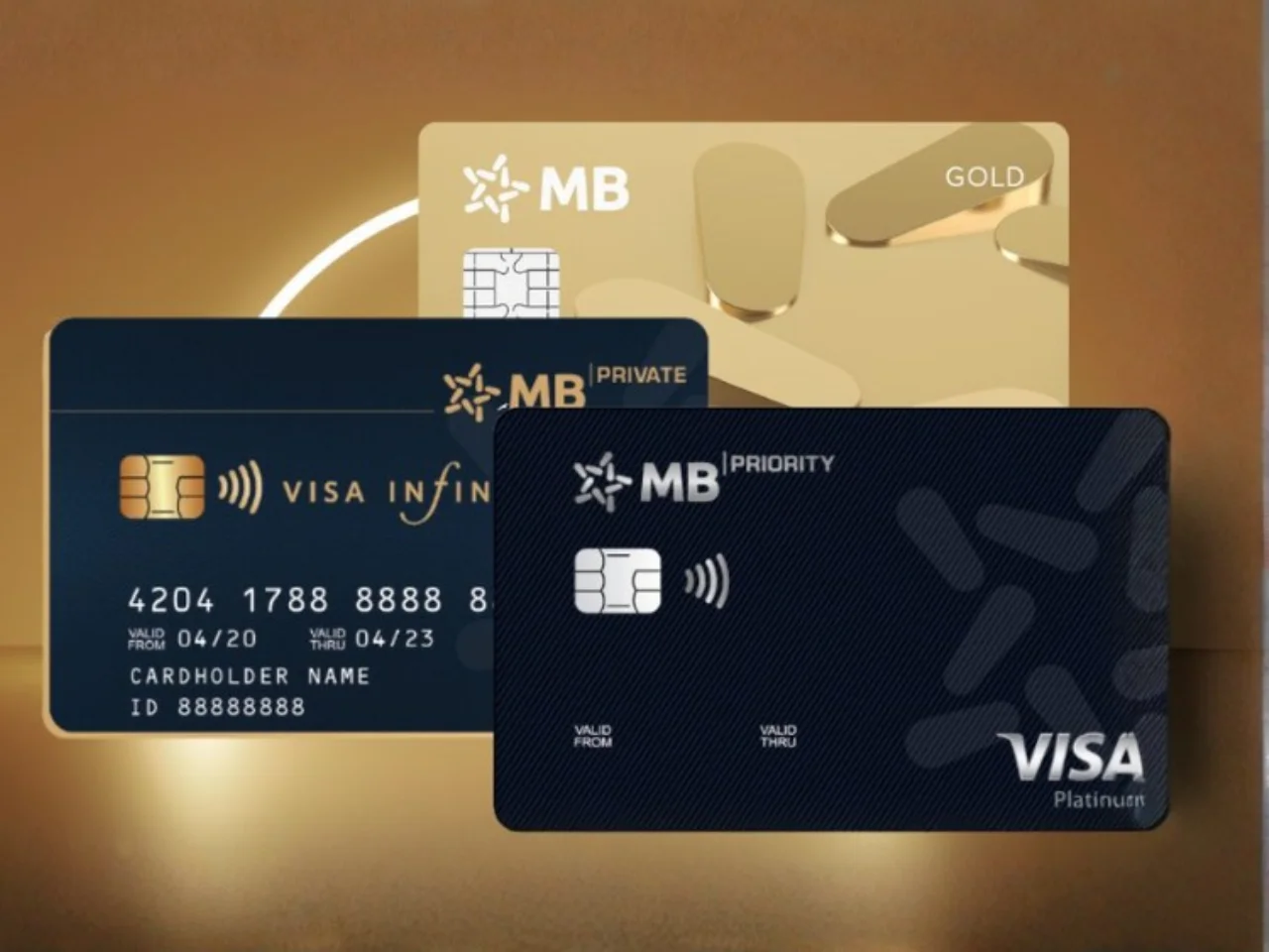 Thẻ đen MB Priority Visa Infinite