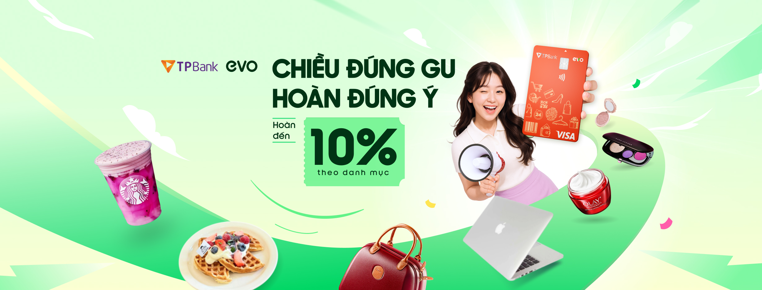 Thẻ tín dụng TPBank EVO hoàn tiền Shopee