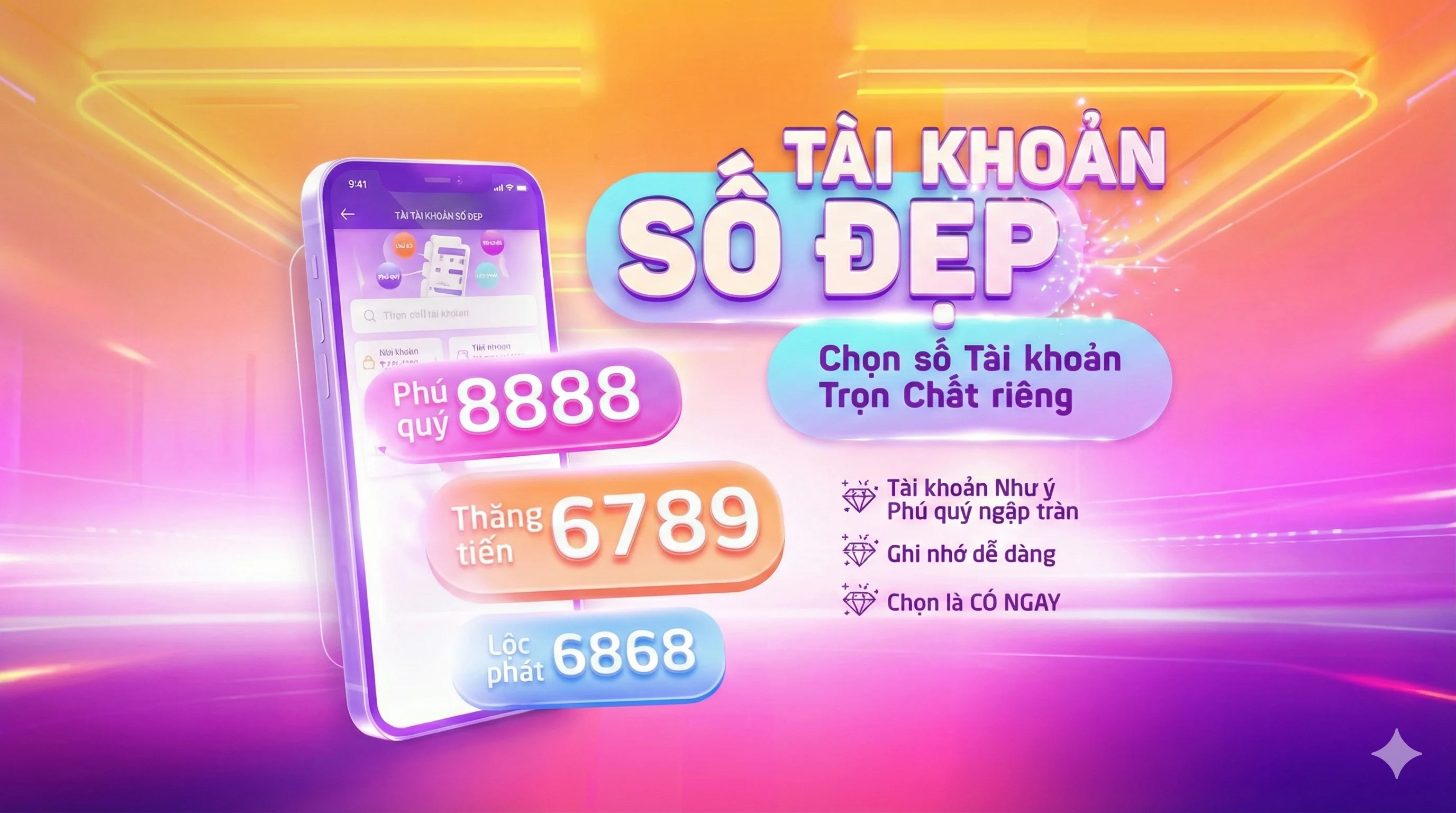Tài khoản số đẹp TPBank