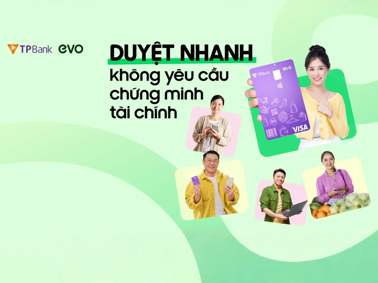 Mở thẻ không chứng minh tài chính uy tín