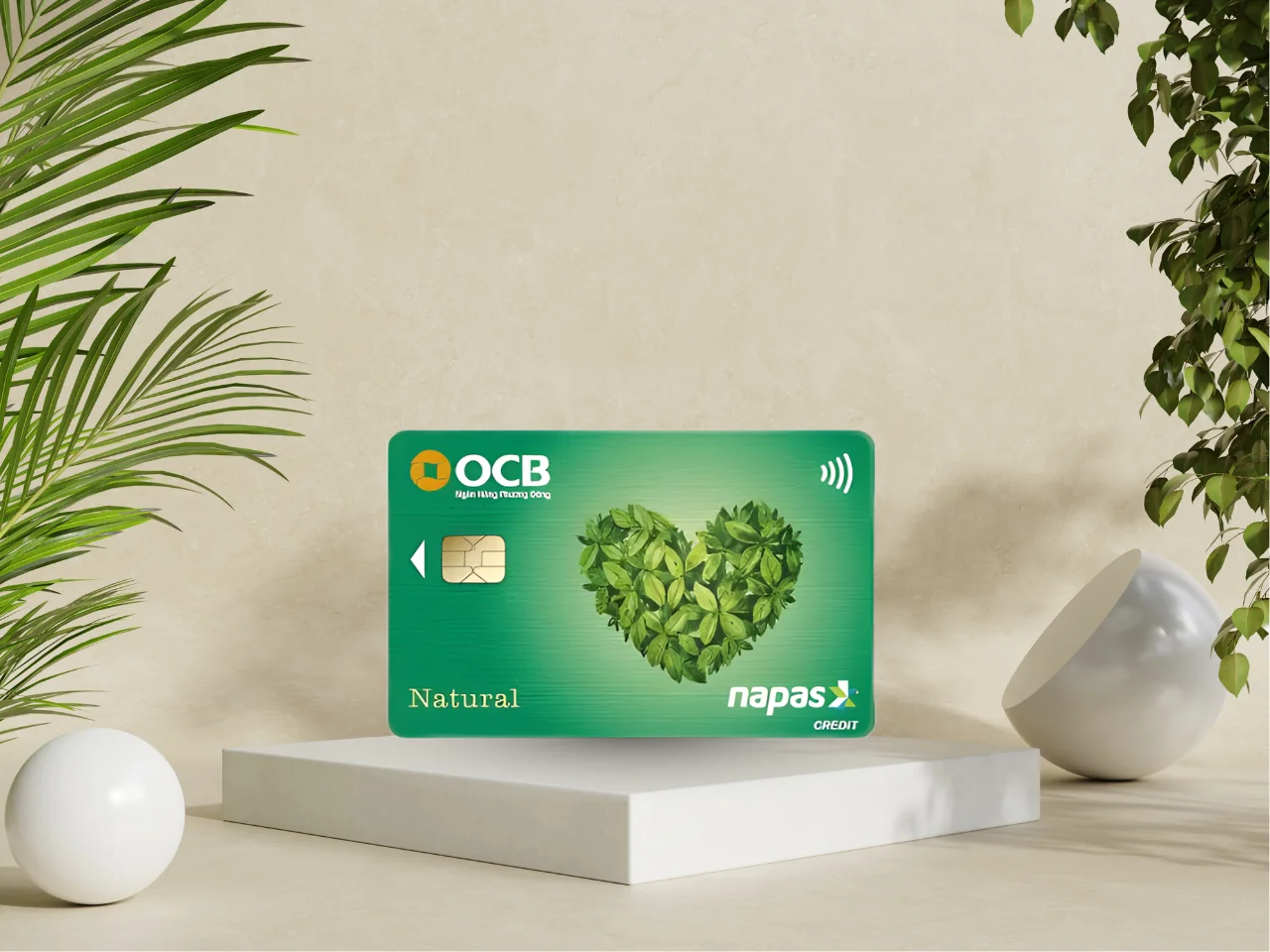 Thẻ tín dụng nội địa OCB Natural Credit