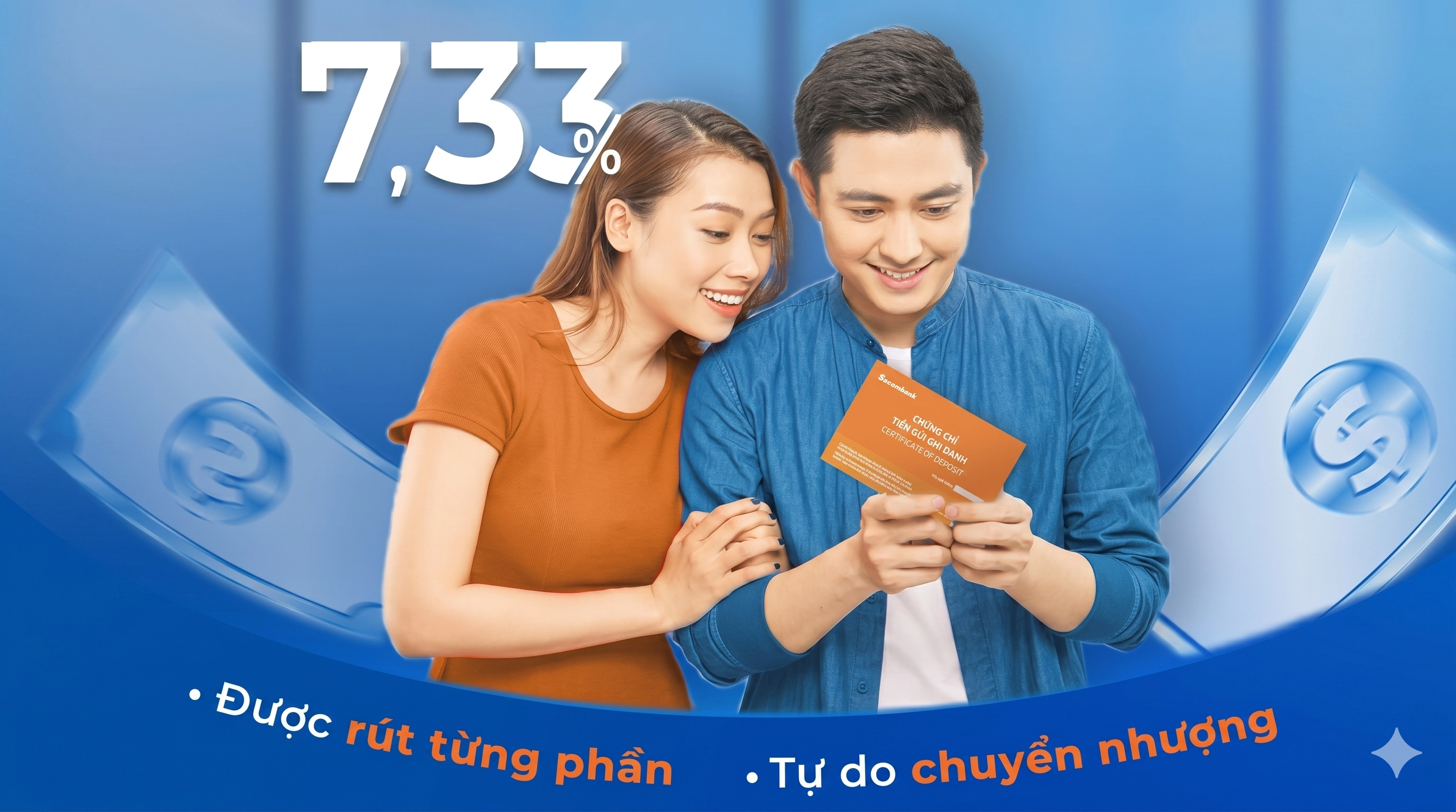 Chứng chỉ tiền gửi Sacombank