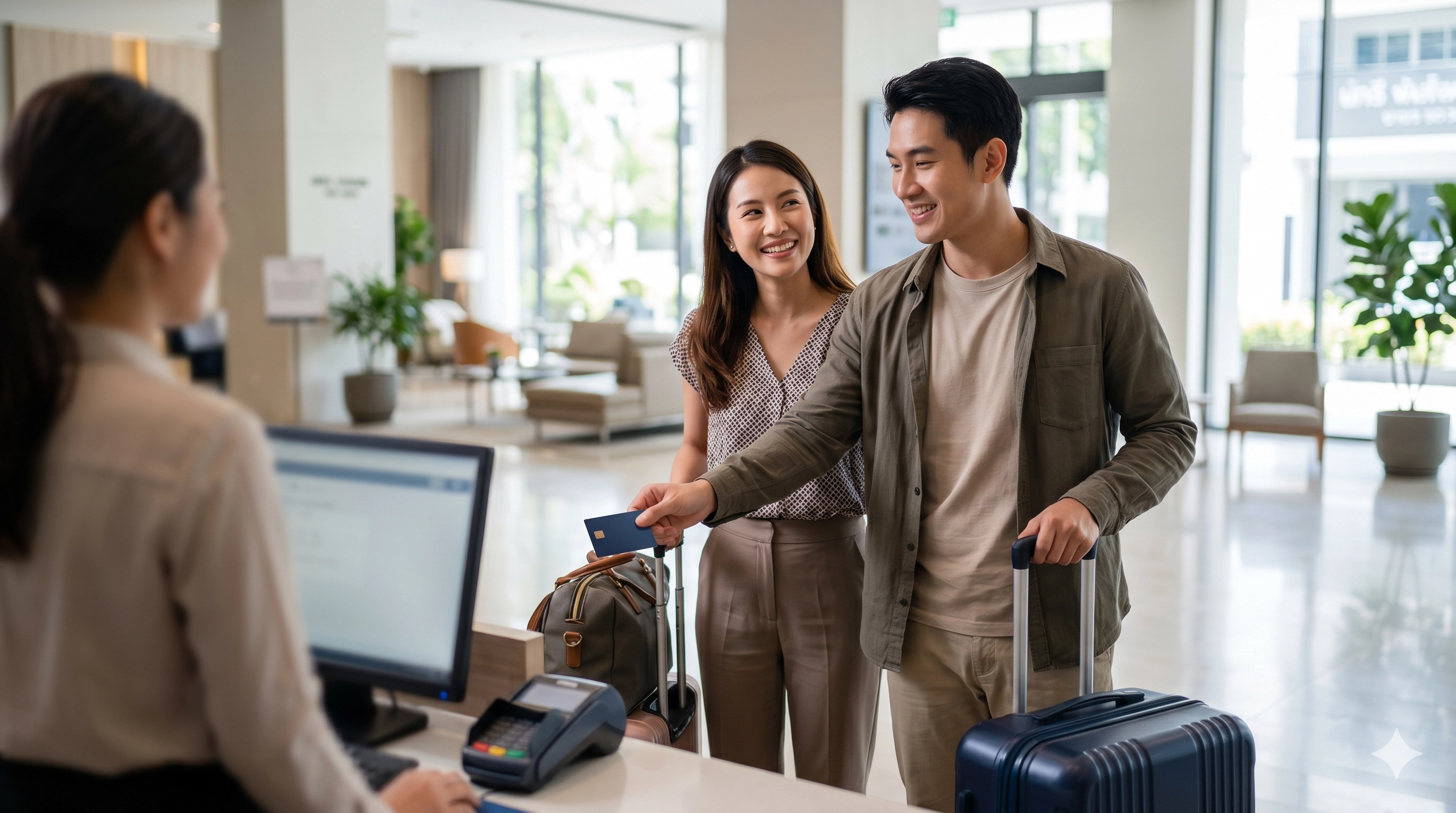 Thẻ tín dụng hoàn tiền khách sạn
