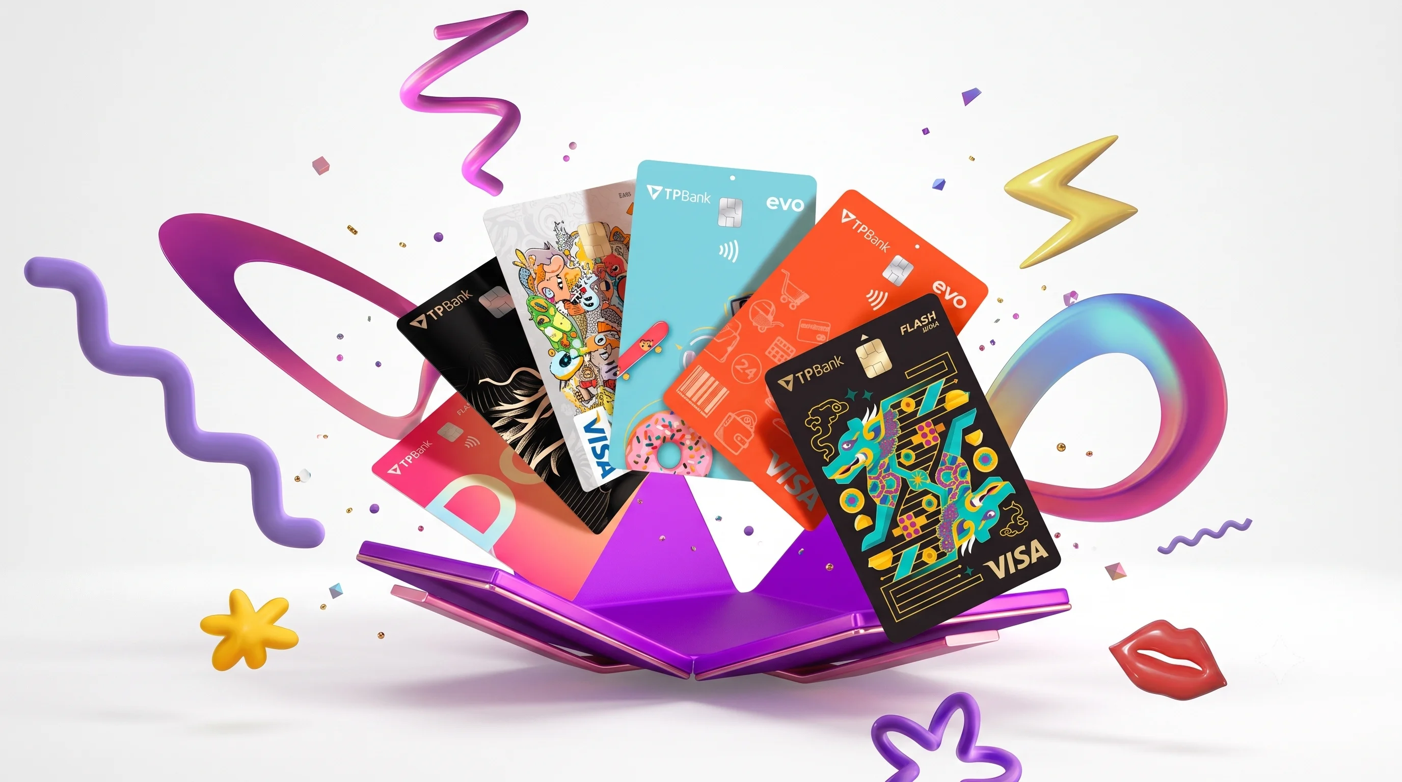 Các dòng thẻ TPBank Visa