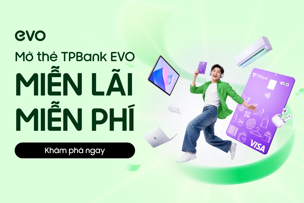 Thẻ tín dụng TPBank EVO