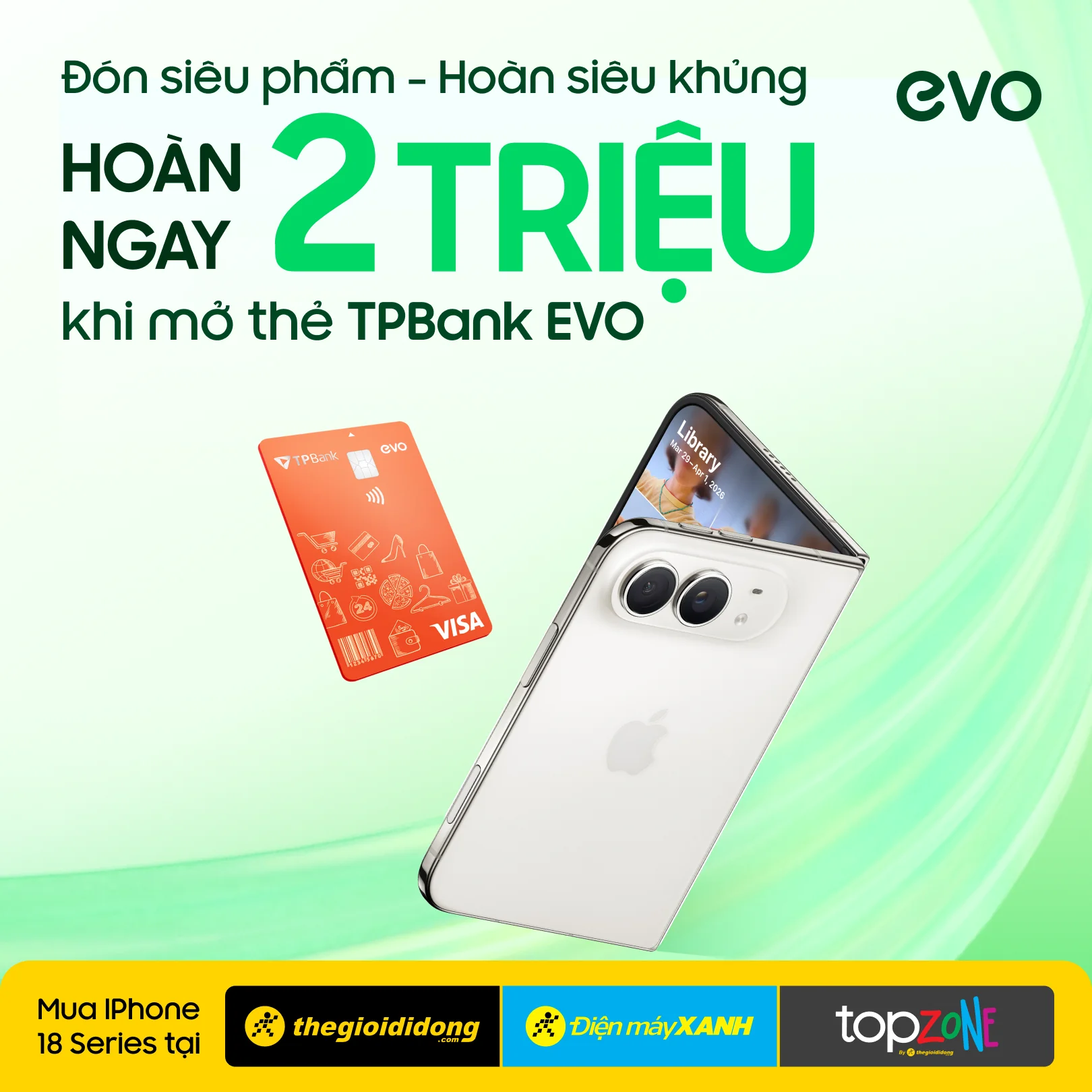 Ưu đãi hấp dẫn khi mua iPhone 18 Series tại Điện Máy Xanh