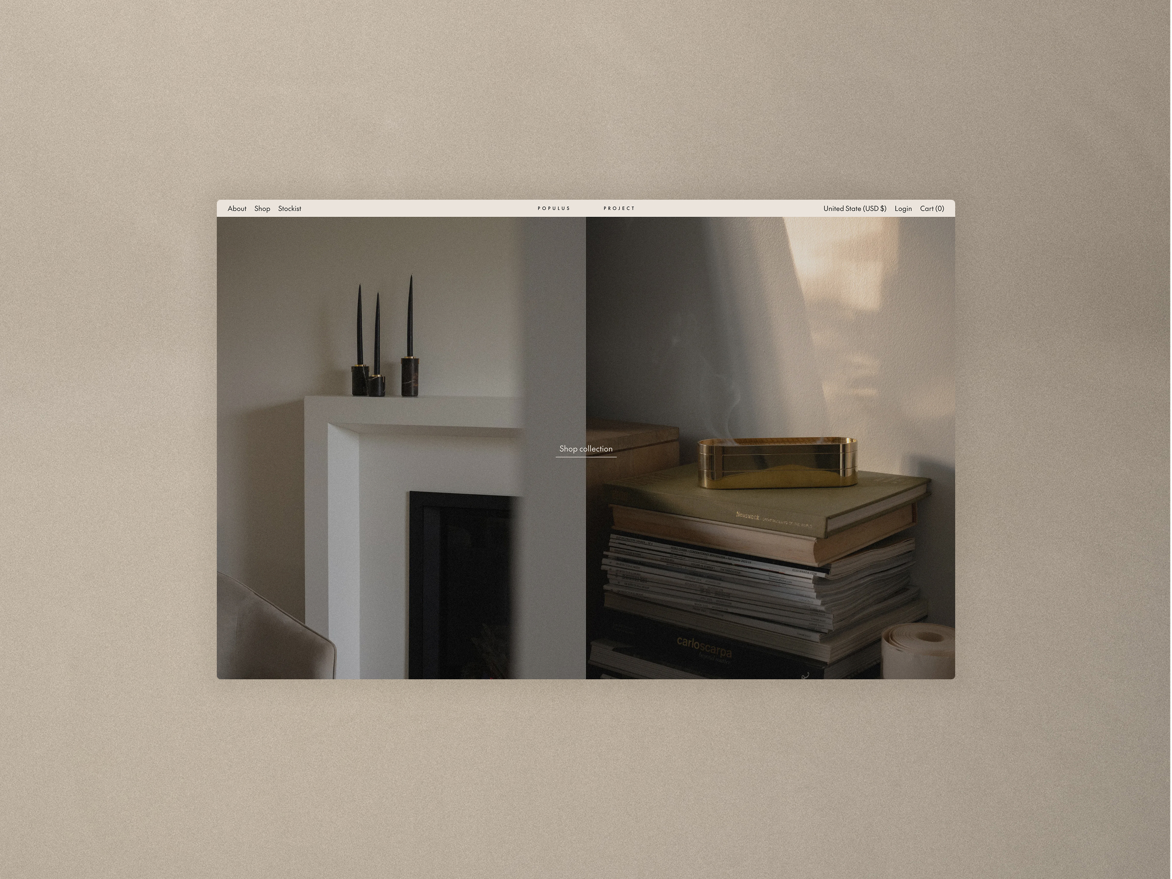 Populus Project is a Canadian company dedicated to designing thoughtfully crafted objects that elevate environments and enrich everyday rituals.