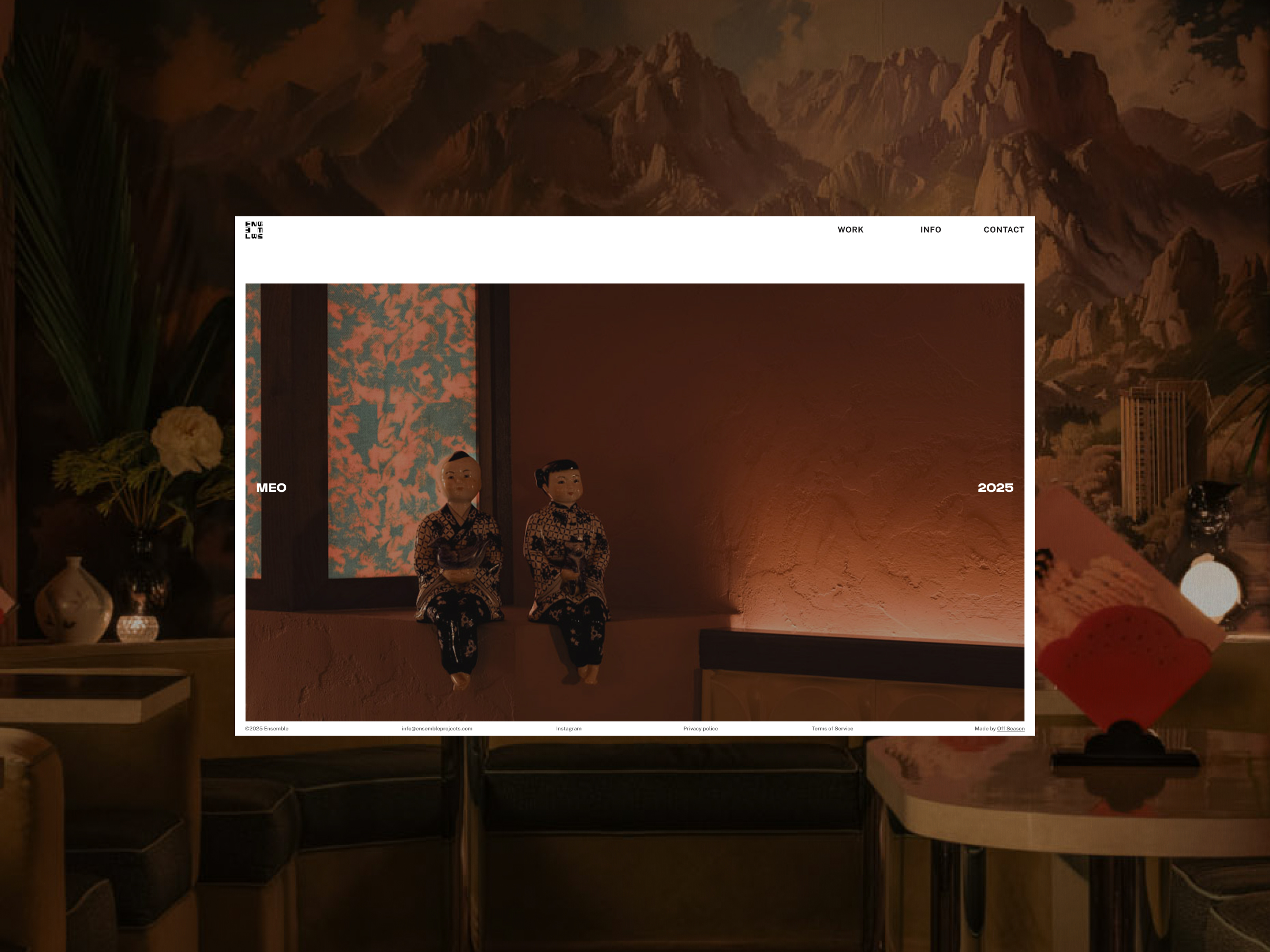 Ensemble is a design-led procurement partner specializing in the sourcing, coordination, and delivery of custom furniture, lighting, and equipment. ‍