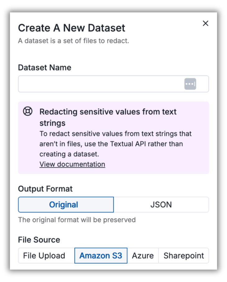 Textual - pipelines in datasets - with glow