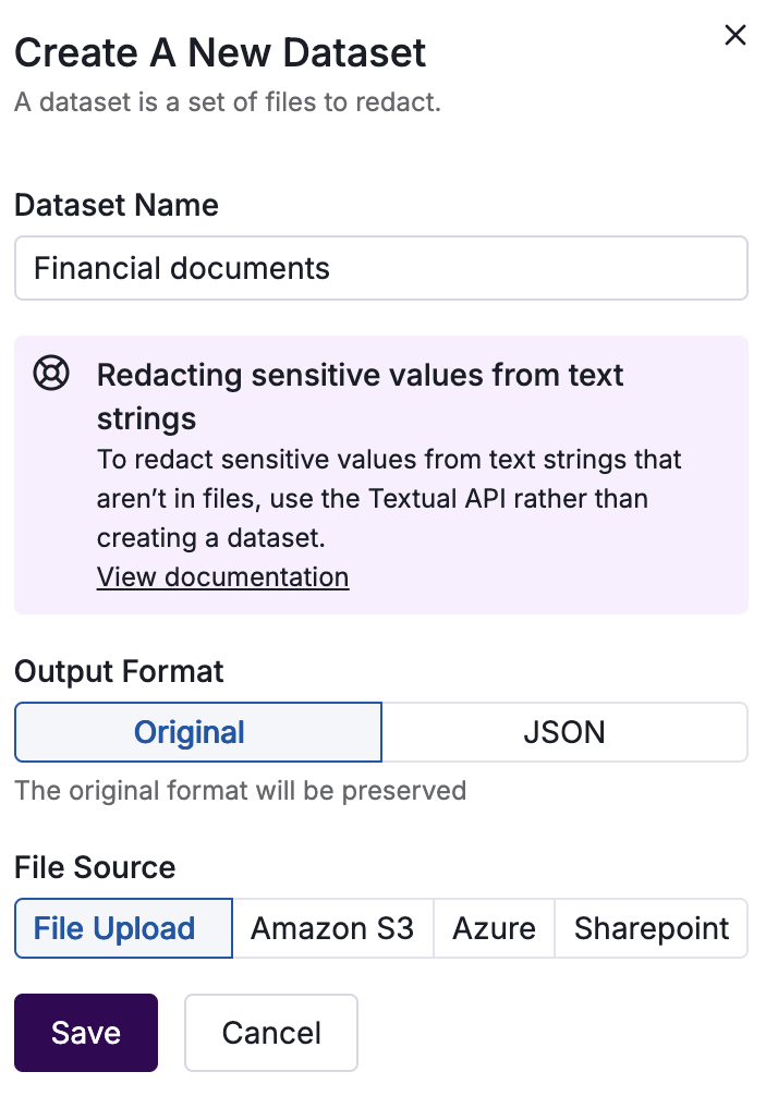 How to de-identify financial documents with Tonic Textual
