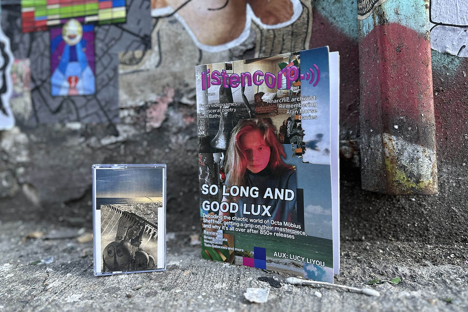 listencorp 007 with Octa Mobius Sheffner on front cover