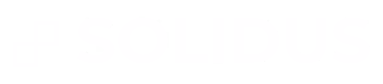 Solidus Capital logo with a stylized square icon and bold text.