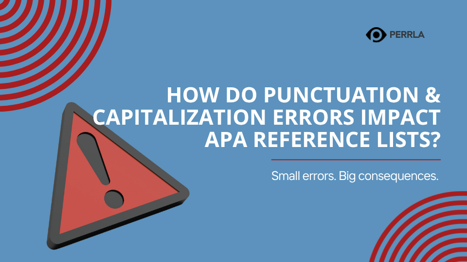 APA 7 reference formatting guide highlighting punctuation and capitalization rules for citations.