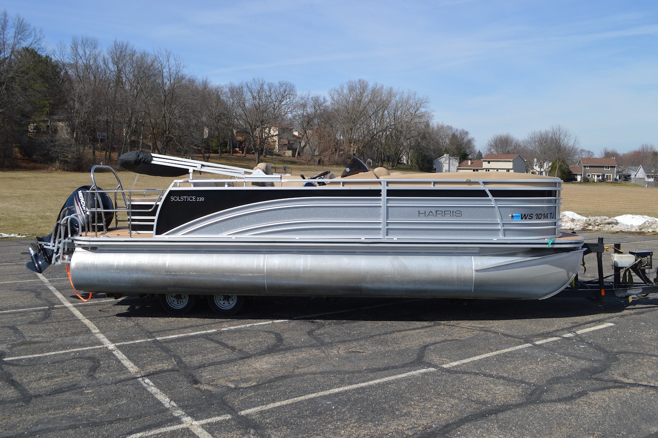 2022 Harris Solstice 220 by Redline Watesrports | Port Side View