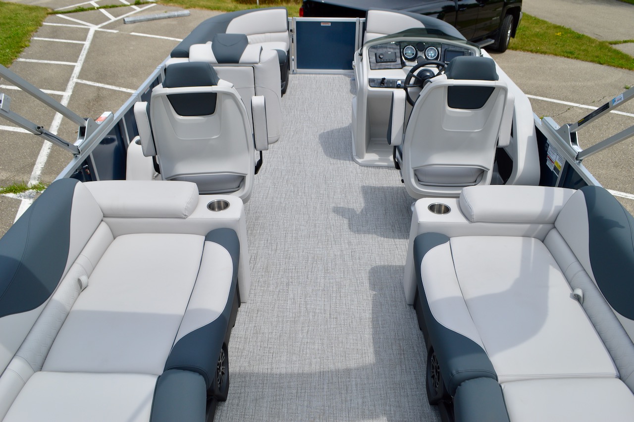 2026 Avalon LSZ from Redline Watersports cockpit view