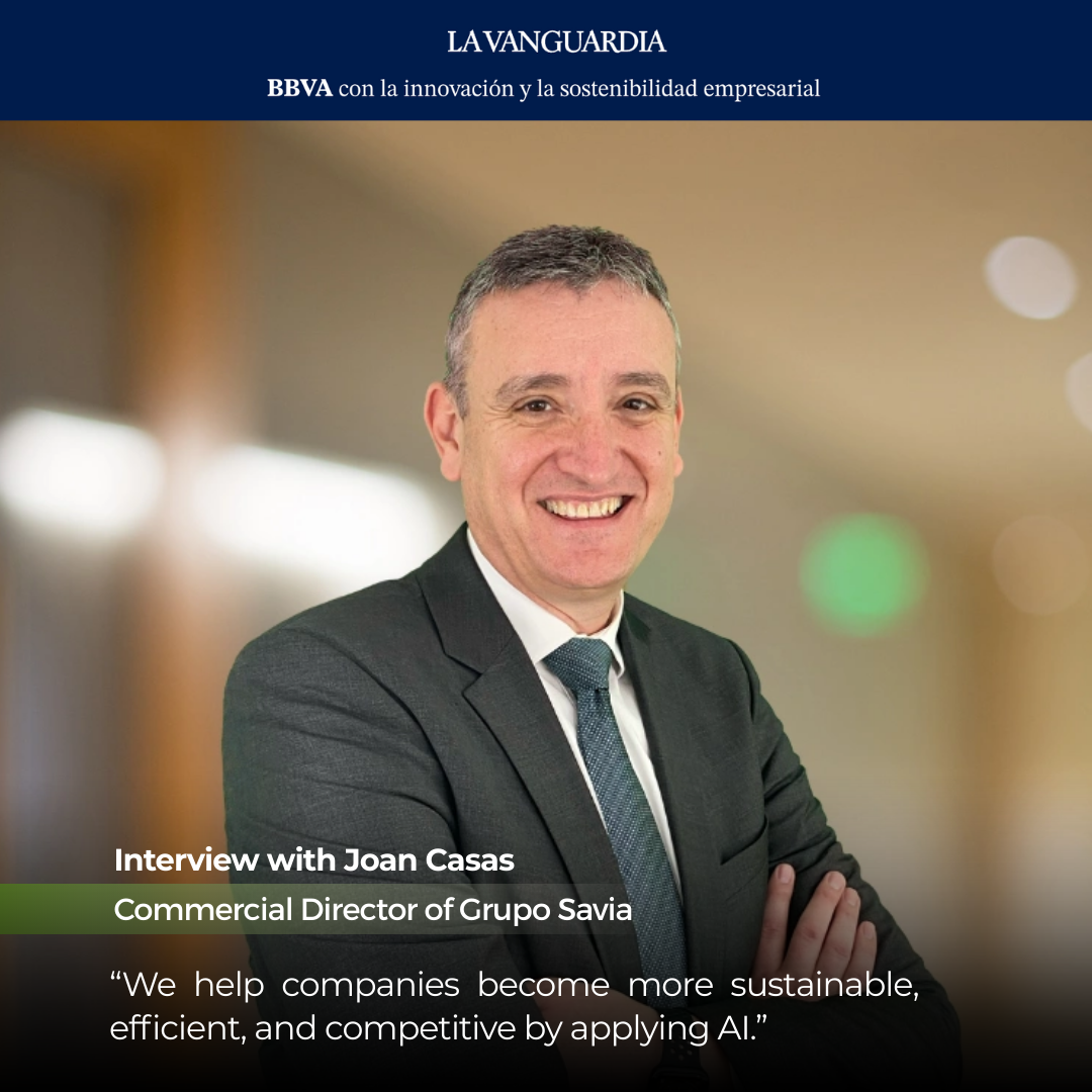 We help companies become more sustainable, efficient, and competitive by applying AI