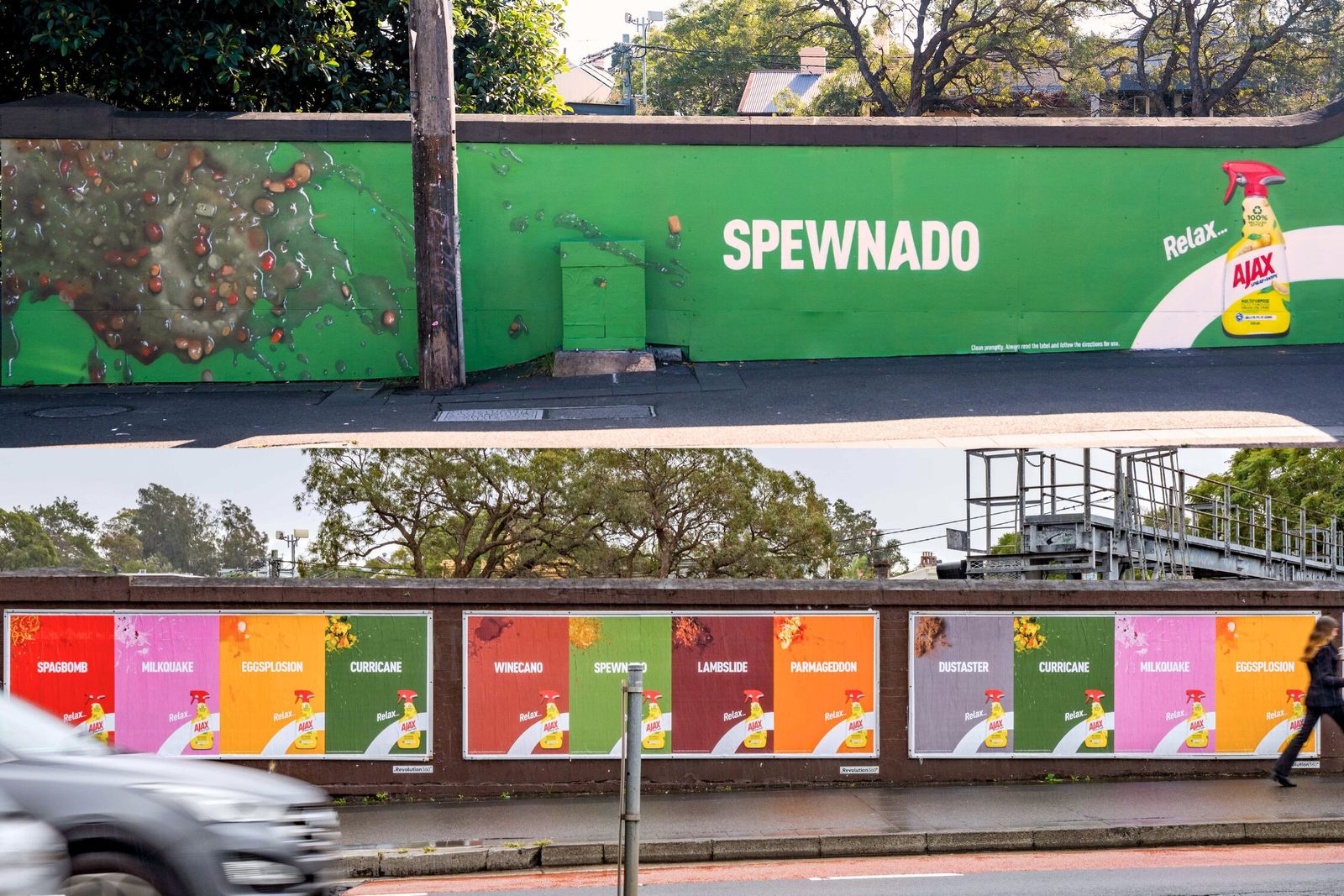Wide Format Advertisement Large Format Street Advertising