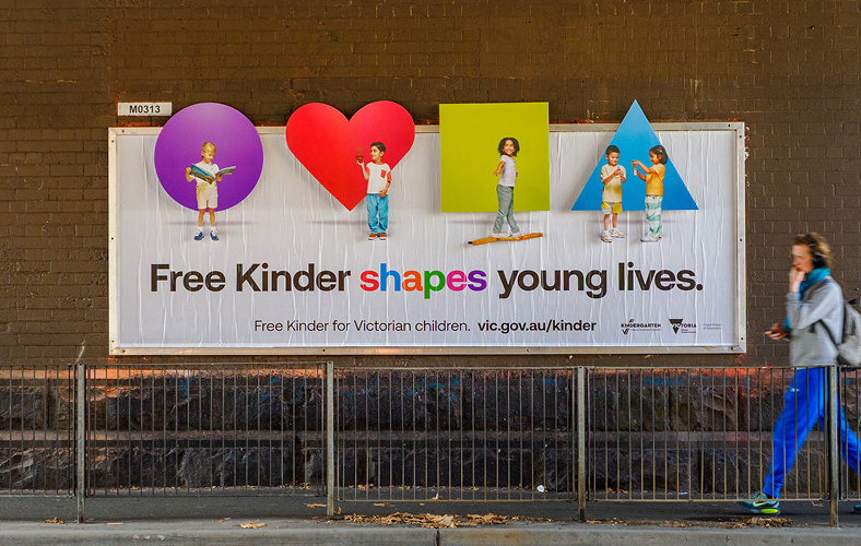 Free kinder vic gov special build billboard