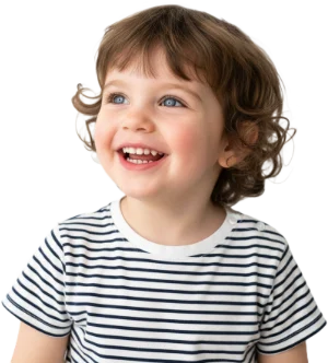 Uśmiechnięte dziecko