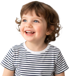 Uśmiechnięte dziecko