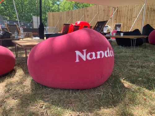 Nando's mobile kitchen, custom shipping container