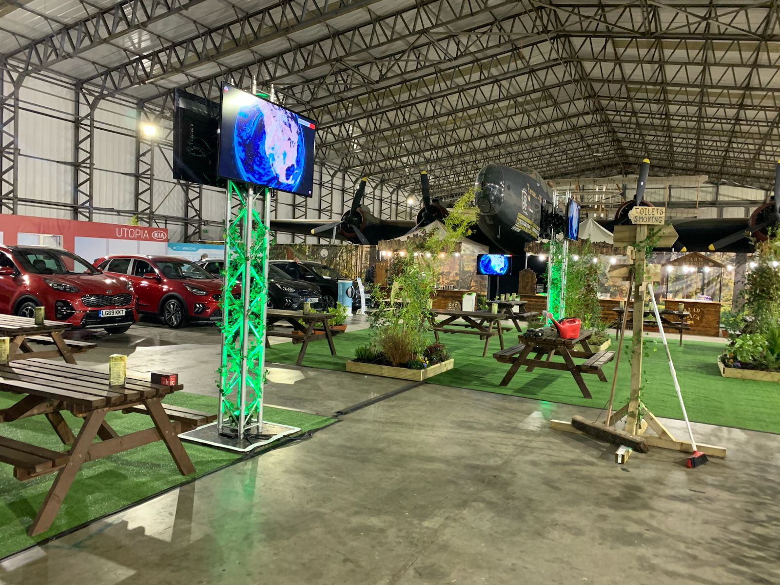 Customised shipping containers for Nando's Festival pop up