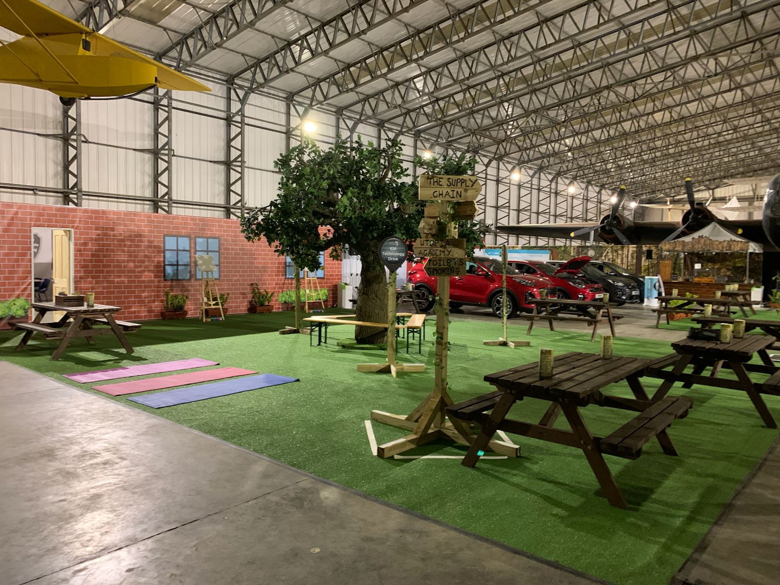 Nando's mobile kitchen, custom shipping container