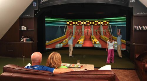 Entertainment venue with simulator