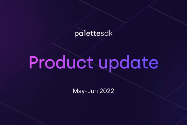ZeroLight product updates - Palette