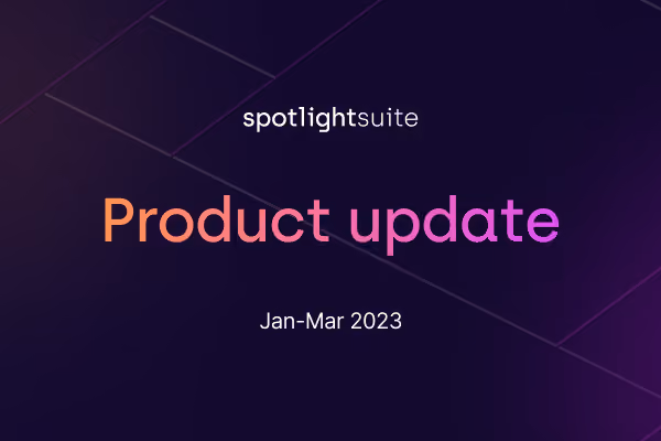 ZeroLight product updates - SpotLight