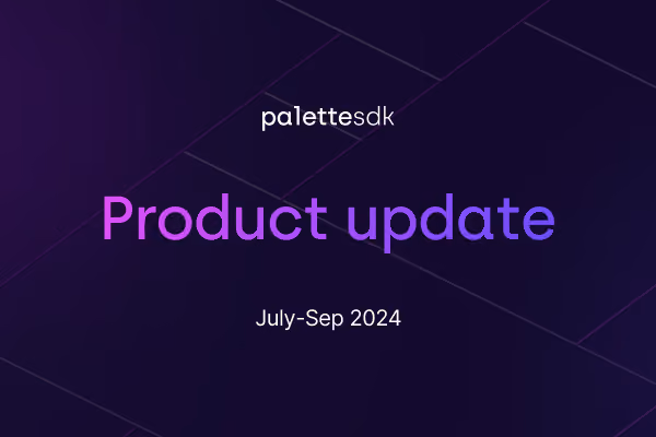 ZeroLight product updates - Palette