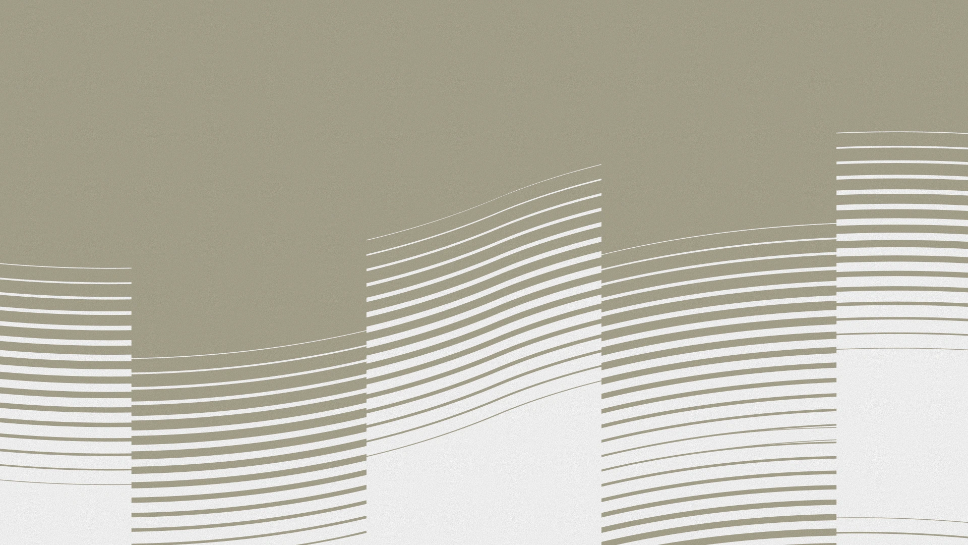 Iriscale flowing white line pattern on a warm neutral background