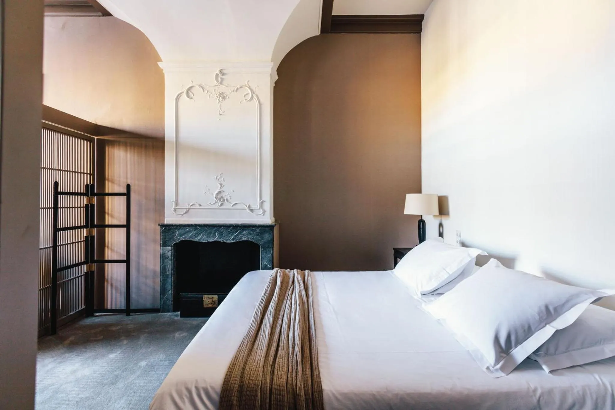 Bedroom at The Dylan Amsterdam, a design-led boutique hotel in the Nine Streets canal district