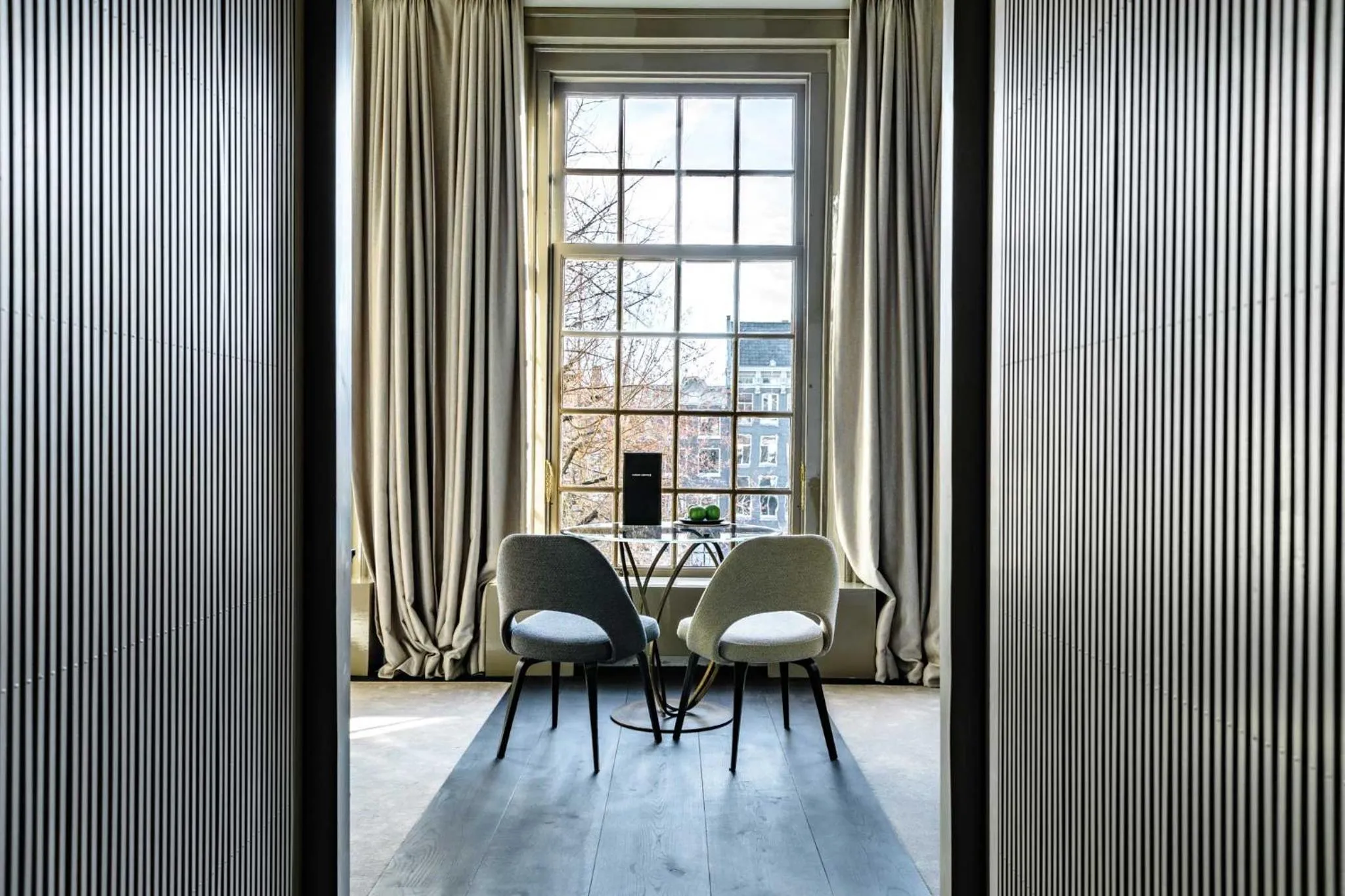 Bedroom at The Dylan Amsterdam, a design-led boutique hotel in the Nine Streets canal district