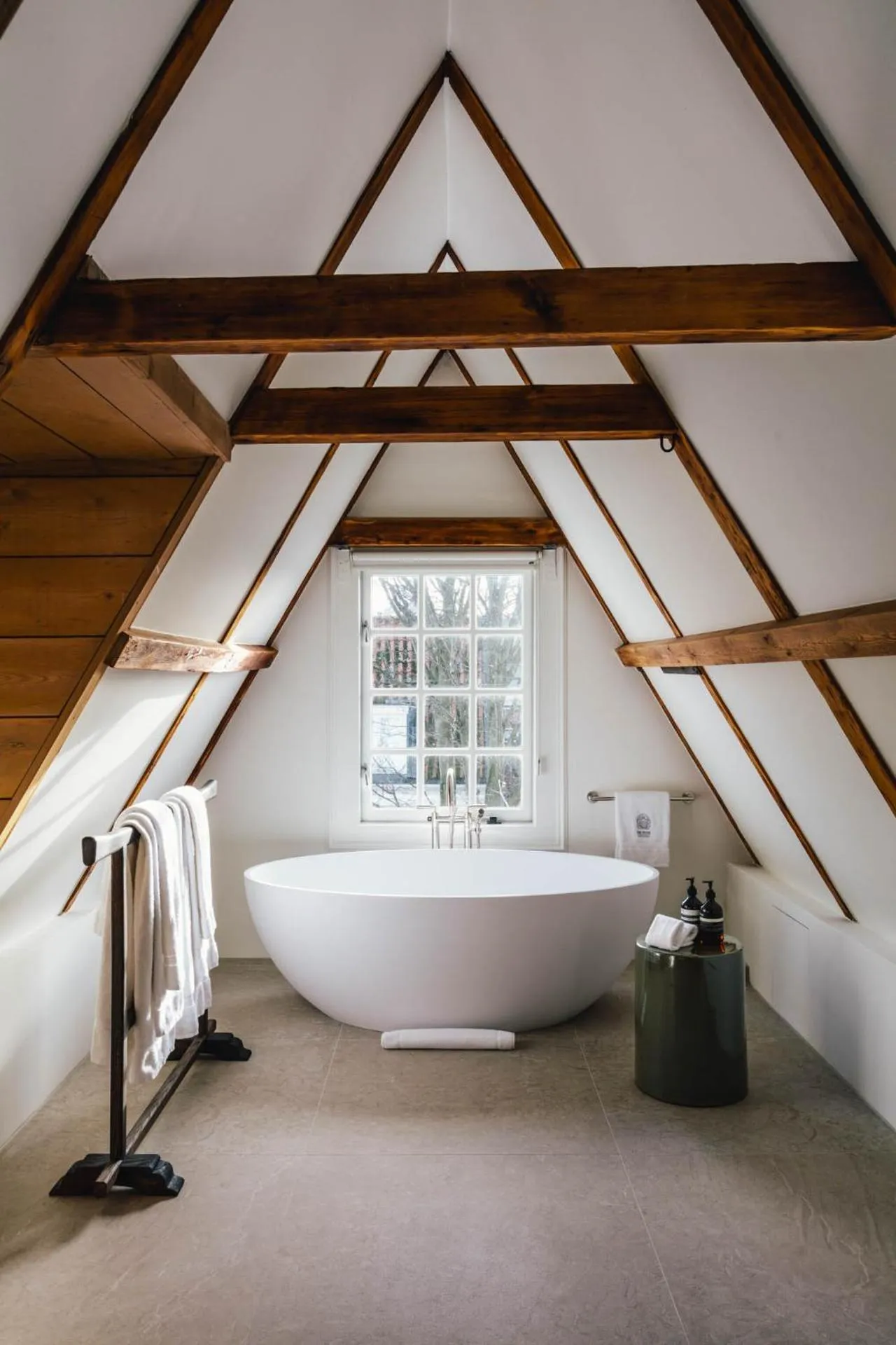 Bathroom at The Dylan Amsterdam, a design-led boutique hotel in the Nine Streets canal district