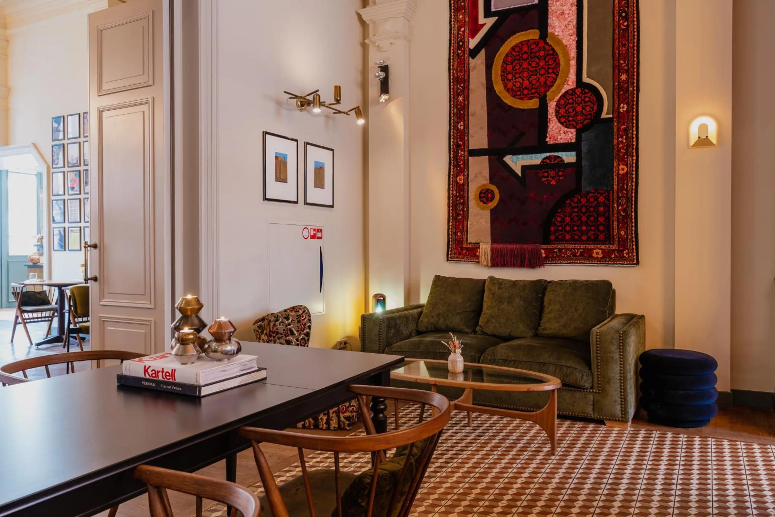 Hotel Mercier, a design-led boutique hotel in Amsterdam's Jordaan district