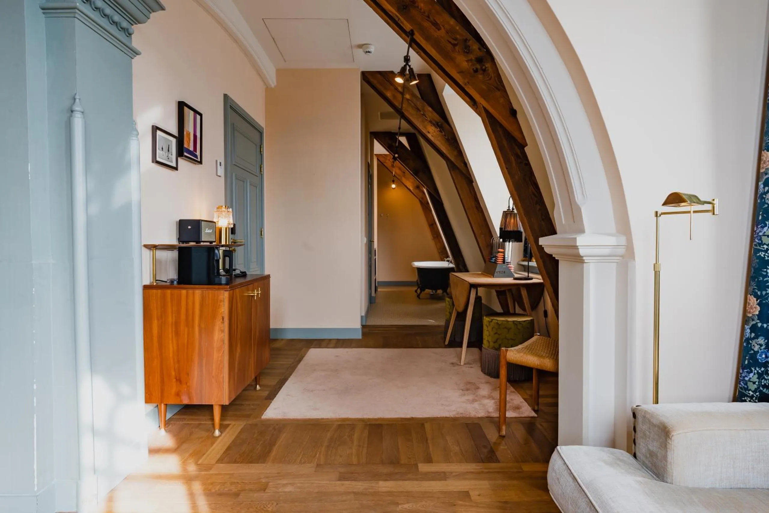 Hotel Mercier, a design-led boutique hotel in Amsterdam's Jordaan district