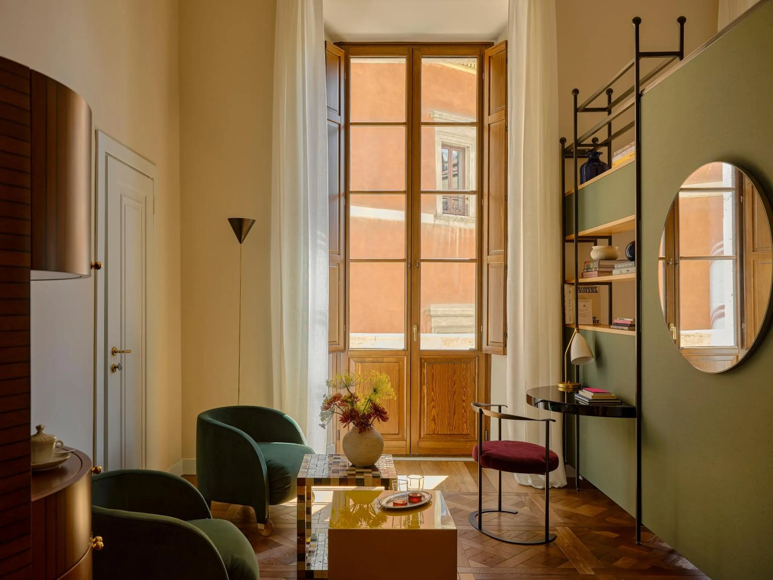 Palazzo Talìa, a 26-room boutique hotel in a 16th-century palazzo near the Trevi Fountain