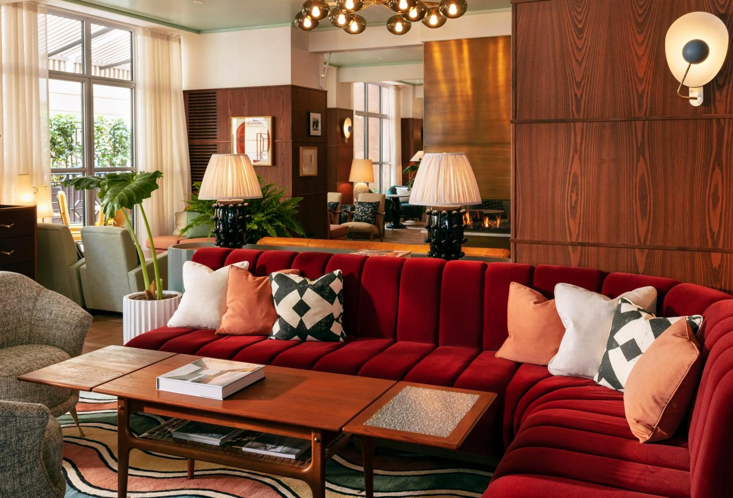 The Hoxton Rome, a design-led boutique hotel in the Salario-Parioli district near Villa Borghese